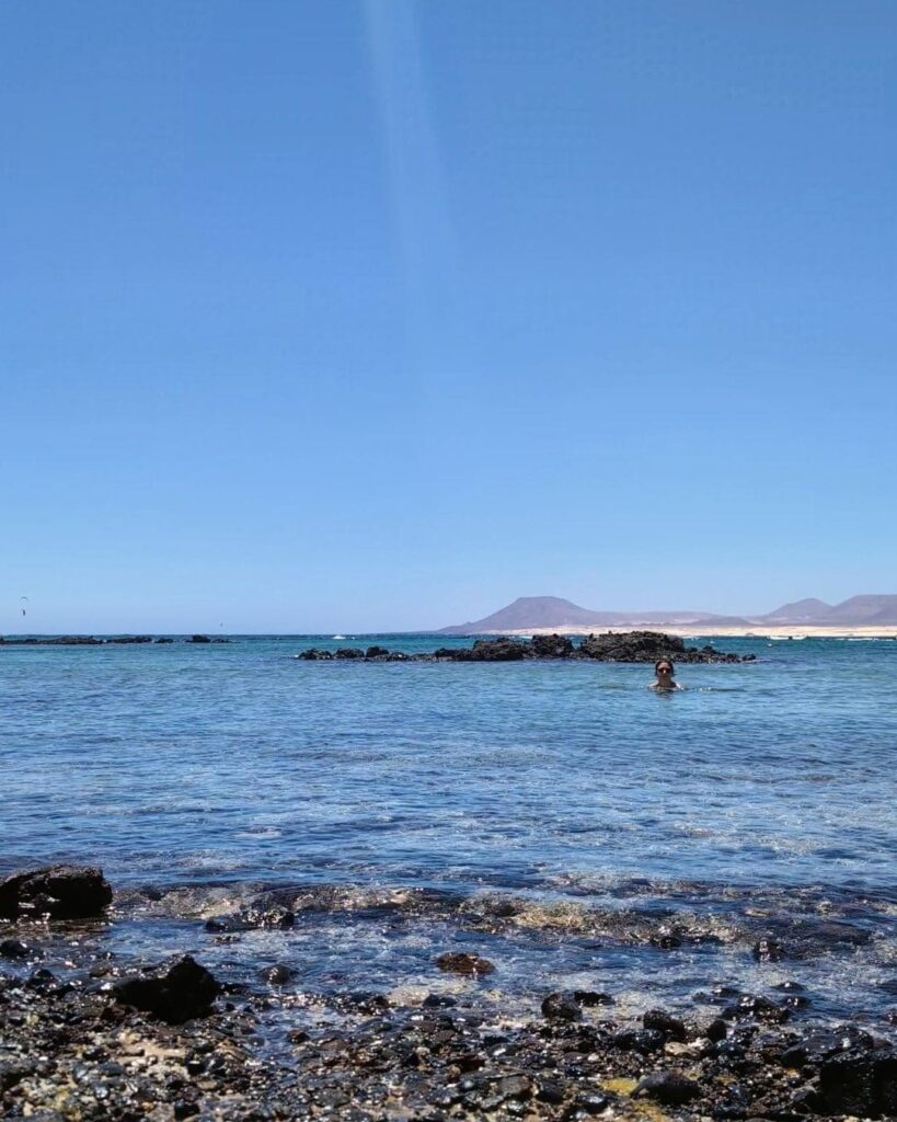 baignade isla de lobos