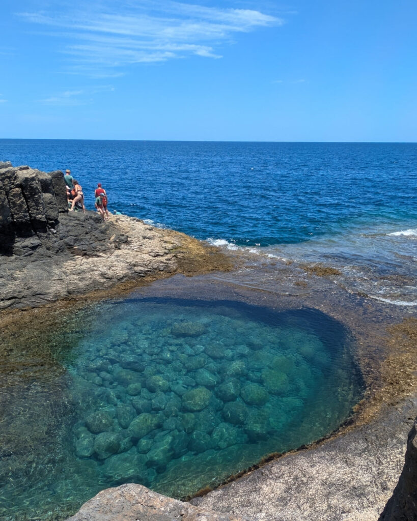 piscine naturelle caleta
